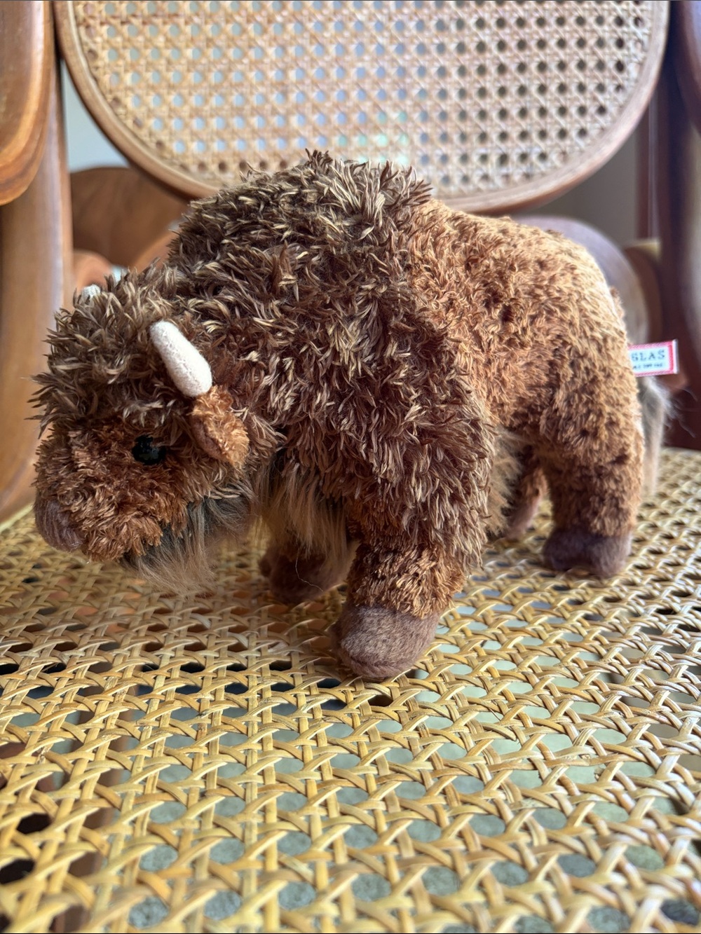 Douglas Sue Buffalo Plush is 11”, New